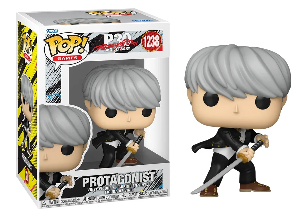 Persona 4 POP! Games Vinyl Figure Protagonist (Yu) 9 cm